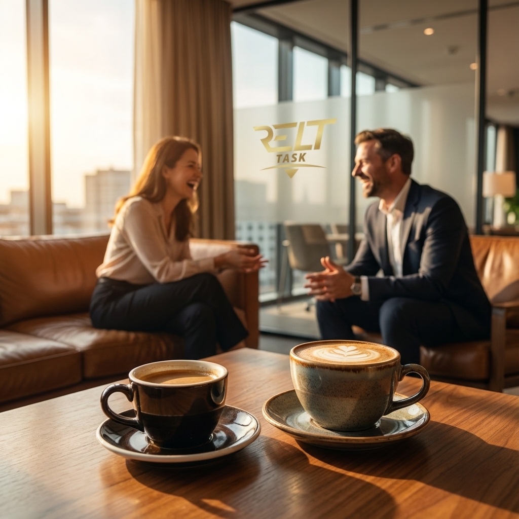 Zufriedene Kunden bei Relt Task